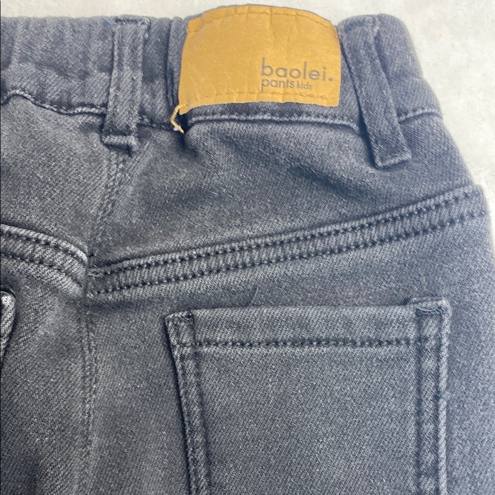 Infant Boy’s  Black Denim Jeans - Picture 5 of 11